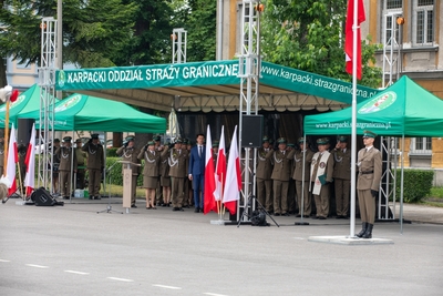 Uroczyste ślubowanie w Karpackim Oddziale Straży Granicznej 