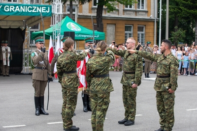 Uroczyste ślubowanie w Karpackim Oddziale Straży Granicznej 