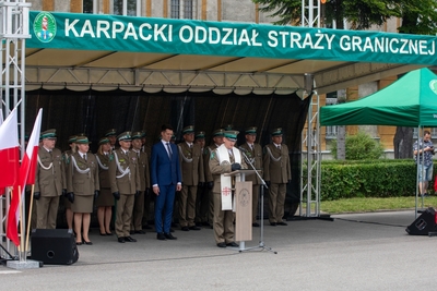 Uroczyste ślubowanie w Karpackim Oddziale Straży Granicznej 