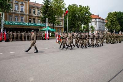 Uroczyste ślubowanie w Karpackim Oddziale Straży Granicznej 