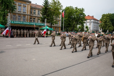 Uroczyste ślubowanie w Karpackim Oddziale Straży Granicznej 