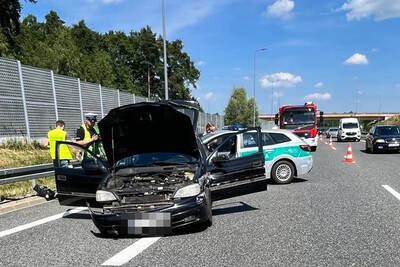 Pościg i zatrzymanie nielegalnych migrantów w Brzesku 