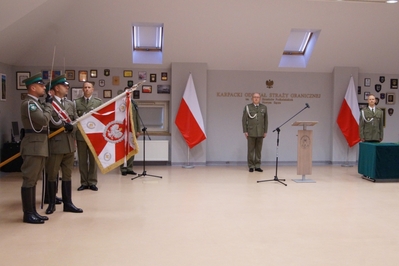 Dwóch nowych funkcjonariuszy KaOSG złożyło ślubowanie 