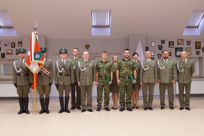 Dwóch nowych funkcjonariuszy KaOSG złożyło ślubowanie 