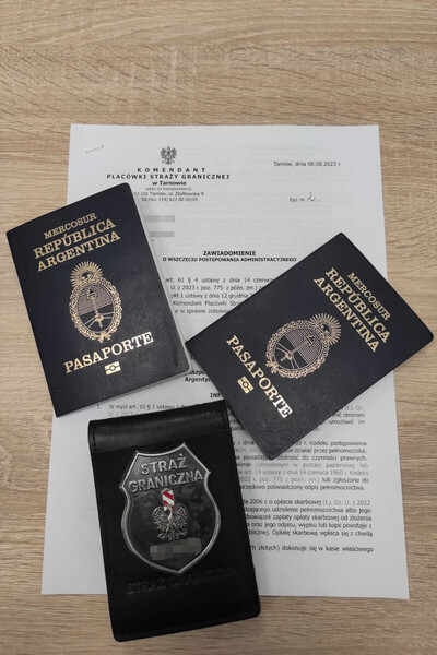 Argentyńczycy nielegalnie w Polsce 
