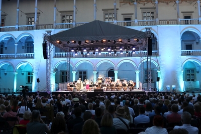 Orkiestra Reprezentacyjna SG oczarowała publiczność na Festiwalu „Wawel o Zmierzchu” 