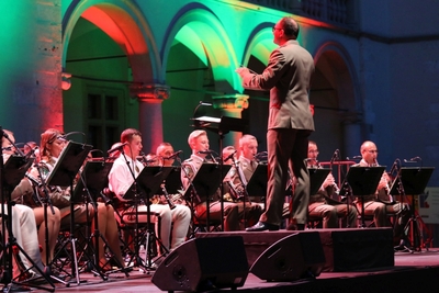 Orkiestra Reprezentacyjna SG oczarowała publiczność na Festiwalu „Wawel o Zmierzchu” 