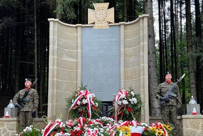 Uroczystości w 84. rocznicę wybuchu II wojny światowej w Wysokiej koło Jordanowa