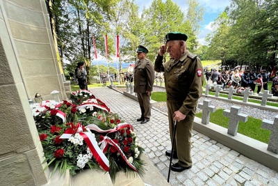 Uroczystości w 84. rocznicę wybuchu II wojny światowej w Wysokiej koło Jordanowa