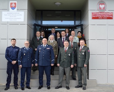 Zakończono modernizację budynku Centrum Współpracy Policyjnej i Celnej w Trstenie