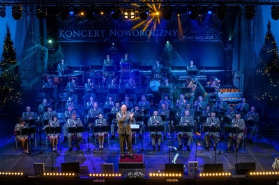 XXXI Noworoczny Koncert Orkiestry Reprezentacyjnej Straży Granicznej   fot. facebook.com/ Gmina Stary Sącz