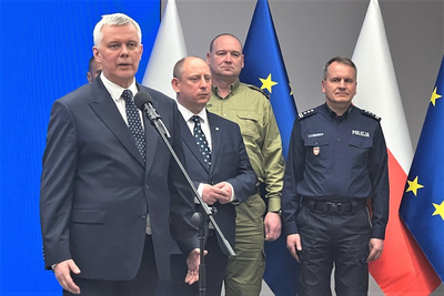 Narada służb z Ministrem Spraw Wewnętrznych Tomaszem Siemoniakiem w Krakowie